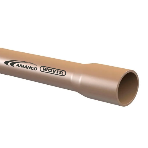 Tubo Marrom Soldável 40mm x 6m Amanco
